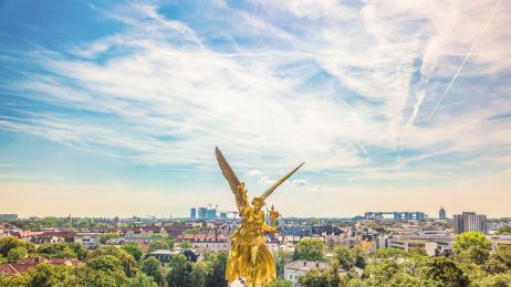 Anioł Pokoju strzeże Monachium (fot. Getty Images)