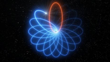 Tańcząca gwiazda potwierdza ogólną teorię względności Einsteina (fot. ESO)