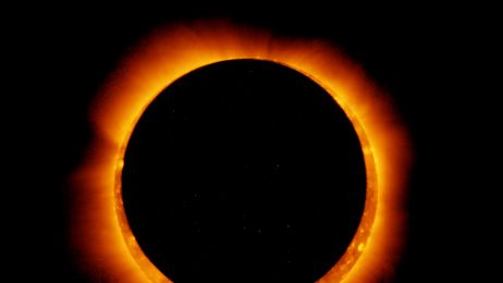 Zaćmienie Słońca fot. NASA/Hinode/XRT