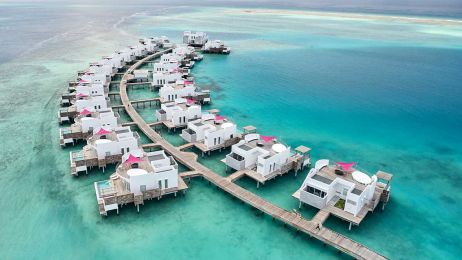 Nowo otwarty kompleks hotelowy to prawdziwa oaza luksusu (fot. LUX North Male Atoll)