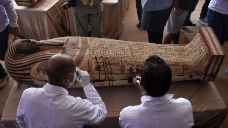 Jednego z najważniejszych odkryć 2020 roku dokonali archeolodzy pracujący w rejonie Sakkary (fot. Getty Images)