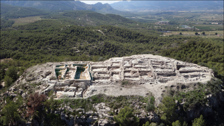 Miejsce wykopalisk, gdzie znaleziono grób królewskiej pary / (figure courtesy of the Arqueoecologia Social Mediterrània Research Group, Universitat )