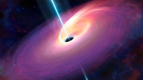 Artystyczna wizja przedstawiająca czarną dziurę (fot. Getty Images)