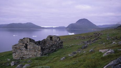 Hvalsey, ruiny kościoła wikingów na Grenlandii