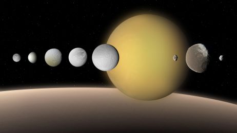 Która planeta ma najwięcej księżyców w Układzie Słonecznym? Saturn czy Jowisz? (fot. Getty Images)