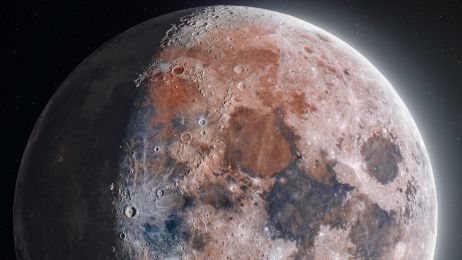 To zdjęcie Księżyca powstawało dziewięć miesięcy i wymagało 200 tys. ujęć. Jest niezwykle dokładne (fot. Andrew McCarthy, Connor Matherne)