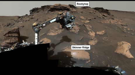 Łazik Perseverance znalazł na Marsie związki organiczne. Czy to dowód na istnienie marsjańskiego życia? (Fot. NASA/JPL-Caltech/ASU/MSSS)