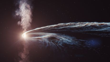 Po rozerwaniu i połknięciu gwiazdy czarne dziury „bekają”? „Nigdy czegoś takiego nie widziałem” (fot. DESY, Science Communication Lab)