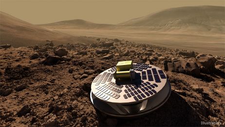 NASA planuje uderzenie w Marsa. Sonda SHIELD ma wykonać bardzo twarde lądowanie na Czerwonej Planecie (fot. California Academy of Sciences)