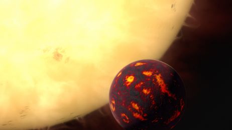 Naukowcy zbadali „piekielną planetę”, na której powierzchni jest aż 2,3 tys. st. C. W jaki sposób aż tak się nagrzała? (fot. ESA/Hubble, M. Kornmesser)