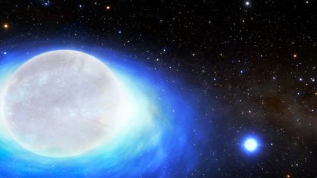 Astronomowie odkryli układ podwójny gwiazd neutronowych. Kiedy się zderzą, powstanie potężna kilonowa (fot. CTIO/NOIRLab/NSF/AURA/P. Marenfeld, CC0)