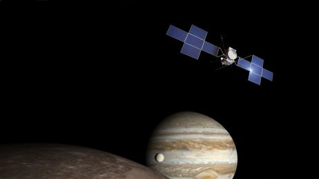 W kierunku Układu Jowisza. Czas zacząć odliczanie do startu misji JUICE. Swój udział w niej ma Polska (Fot. Airbus)