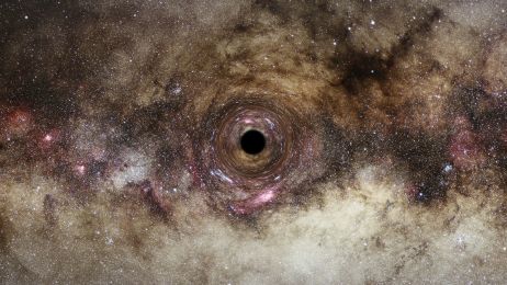 To jedna z najbardziej masywnych czarnych dziur znanych nauce. Została odkryta dzięki dziwnemu zjawisku (fot. ESA/Hubble, Digitized Sky Survey, Nick Risinger (skysurvey.org), N. Bartmann)