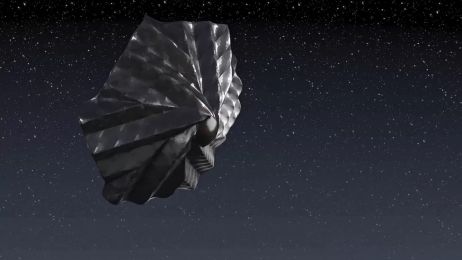 ESA chce przetestować osłonę termiczną rozkładaną jak origami. Ma chronić statek kosmiczny niczym tarcza (Ryc. Space Forge)