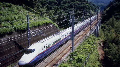 Pociągi w Japonii