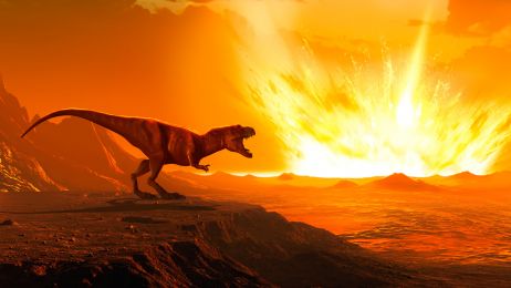 Jak wyginęły dinozaury? Uczeni do dziś spierają się o to, jaka katastrofa wywołała wymieranie 66 mln lat temu (ryc. Getty Images)