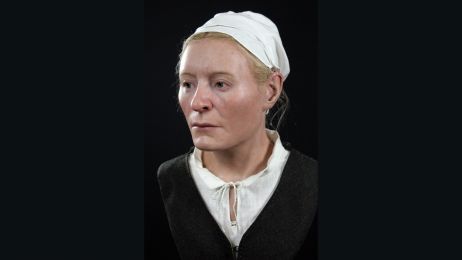 Odtworzono twarz kobiety, która zginęła w XVII w. podczas katastrofy galeonu Vasa. Nazwano ją Gertruda (fot. Oscar Nilsson)
