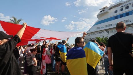 Tak Gruzini „powitali” rosyjskich turystów w Batumi. Długo tego nie zapomną