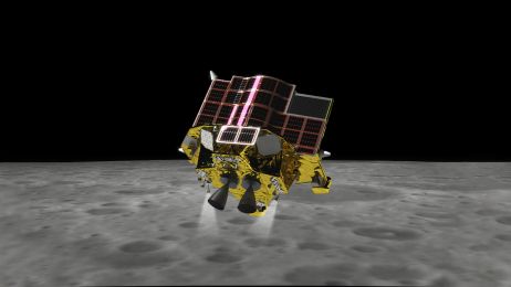 Japonia też chce wylądować na Księżycu i to bardzo precyzyjnie. Czy misja sondy SLIM powiedzie się? (ryc. JAXA)