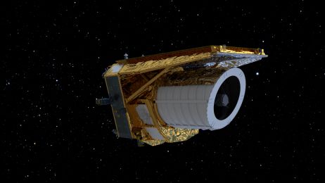 Pięć fenomenalnych, kolorowych zdjęć odległego kosmosu. Nowe obserwatorium Euclid dokonało niemożliwego (ryc. ESA. Acknowledgement: Work performed by ATG under contract for ESA., CC BY-SA 3.0 IGO)
