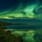 Zorza polarna na półwyspie Snaefellsnes, Islandia