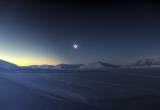 Eclipse Totality over Sassendalen © Luc Jamet
