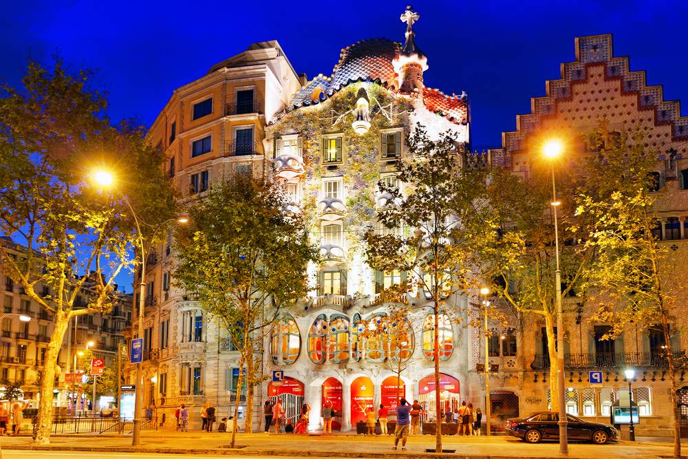Casa Batlló, Barcelona, Hiszpania