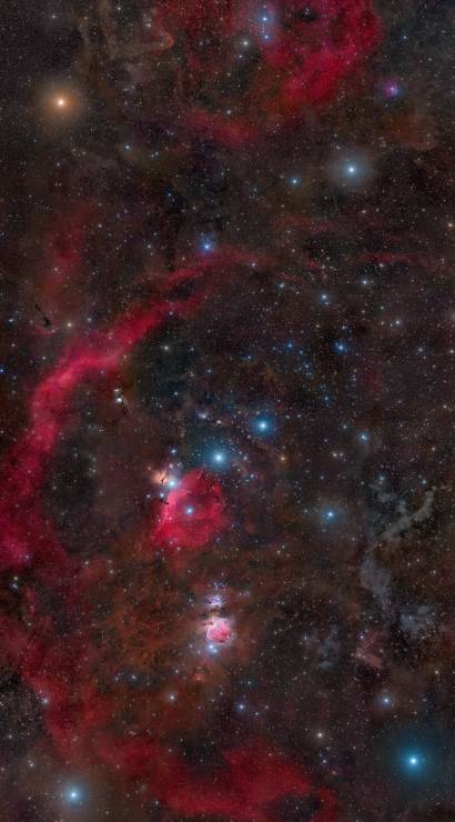 Orion Mega Mosaic © Tom O'Donoghue and Olly Penrice