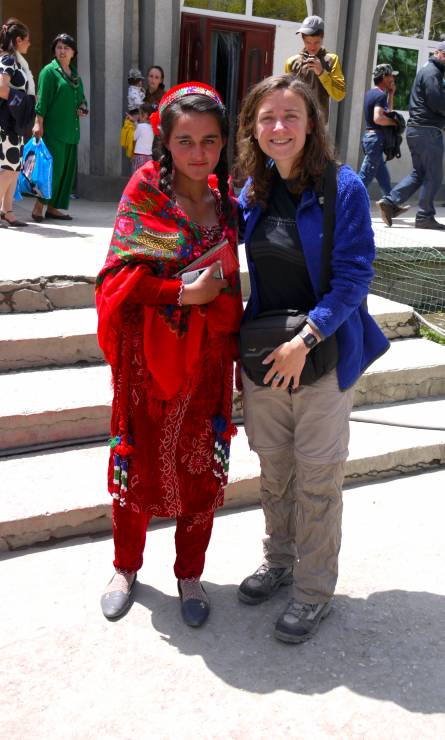 Z dziewczyna z Pamiru, Gorski Badachszan, Tadzykistan