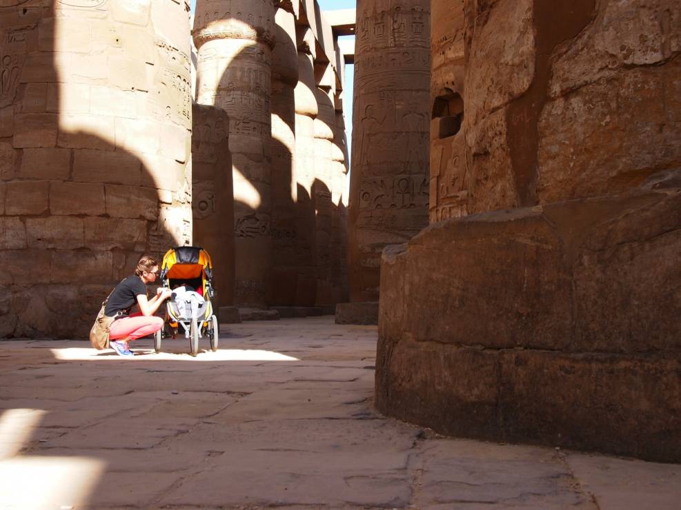 Egipt z dzieckiem