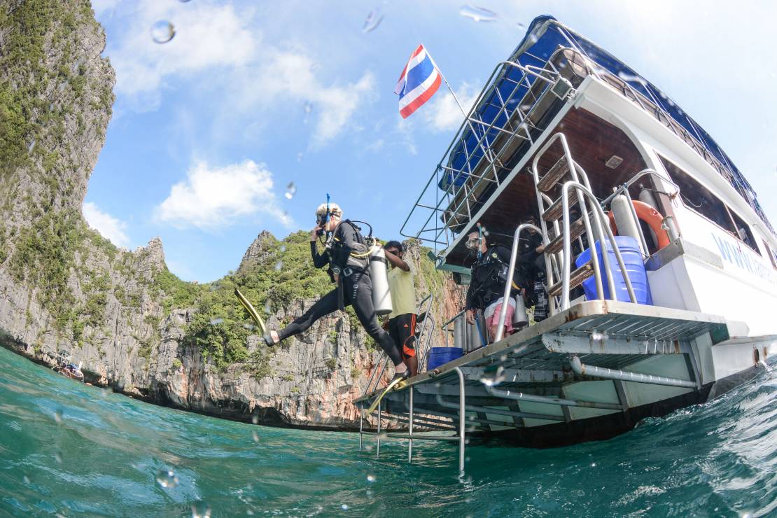Martyna Skura - nurkowanie w Tajlandii