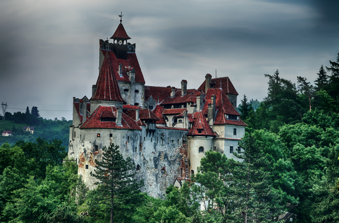 Zamek Drakuli w Rumunii