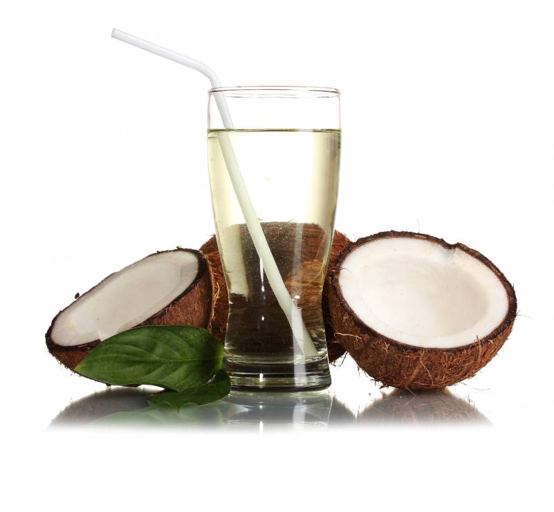 Ekwador: świeży sok z kokosa