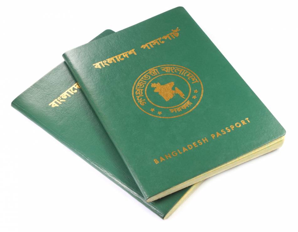 Paszporty w kolorze zielonym