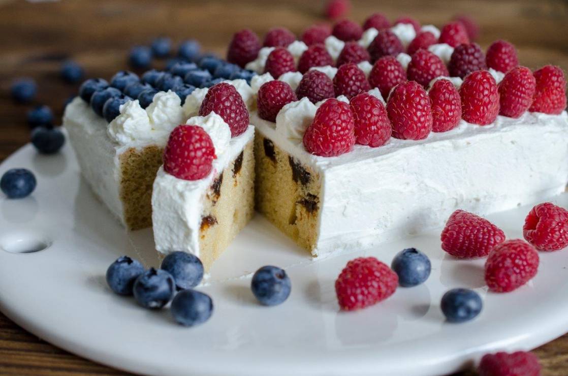 Ciasto „Flaga Amerykańska”