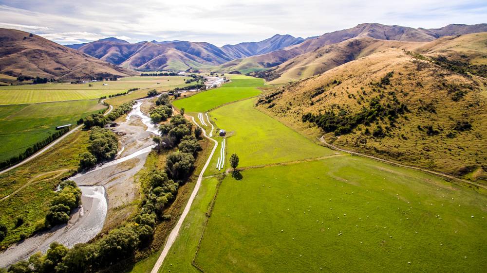 Nowa Zelandia z drona