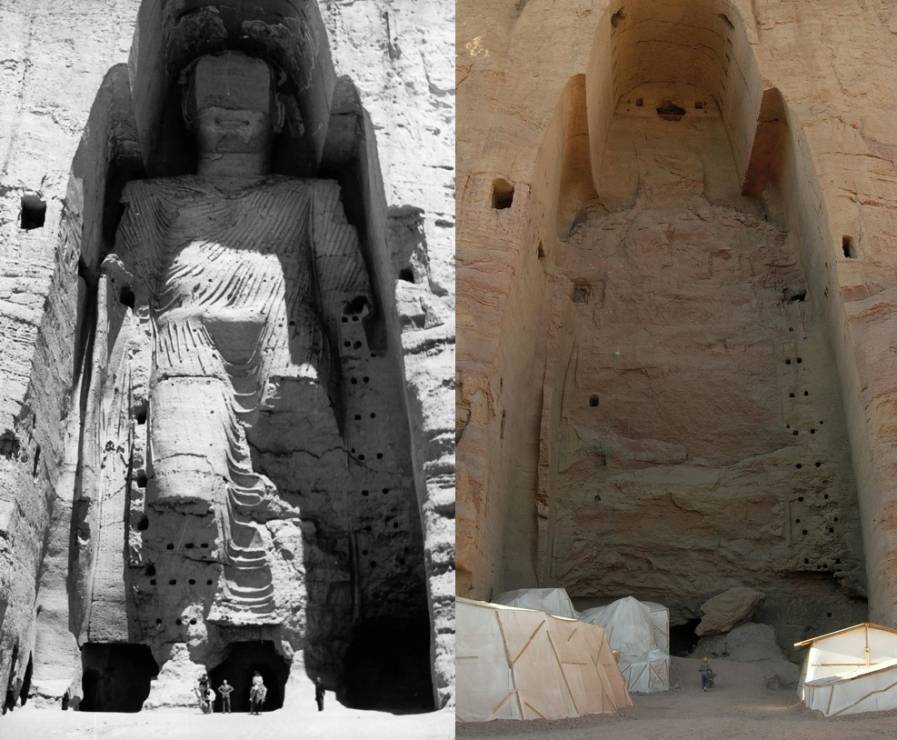 5. Posągi z Bamiyan
