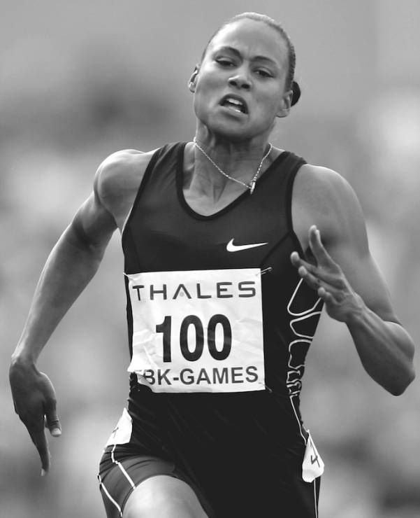 2007 - Marion Jones (USA) - sprint