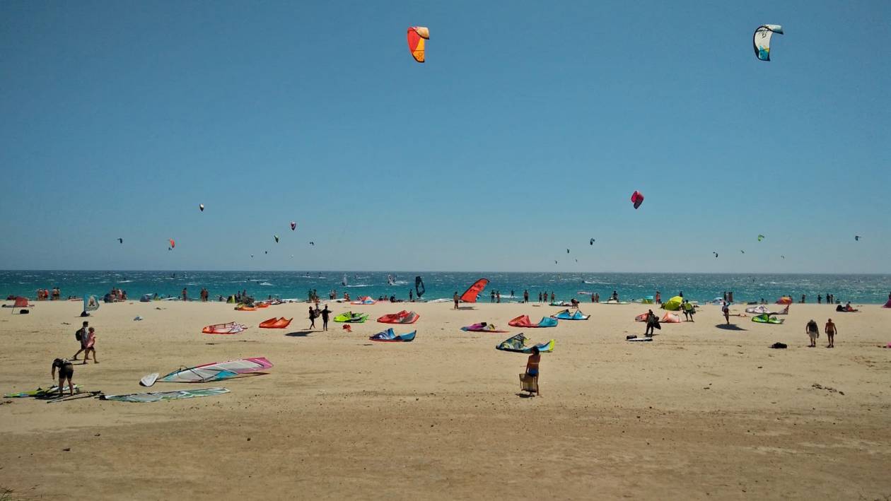 Plaża Valdevaqueros - raj dla kitesurferów