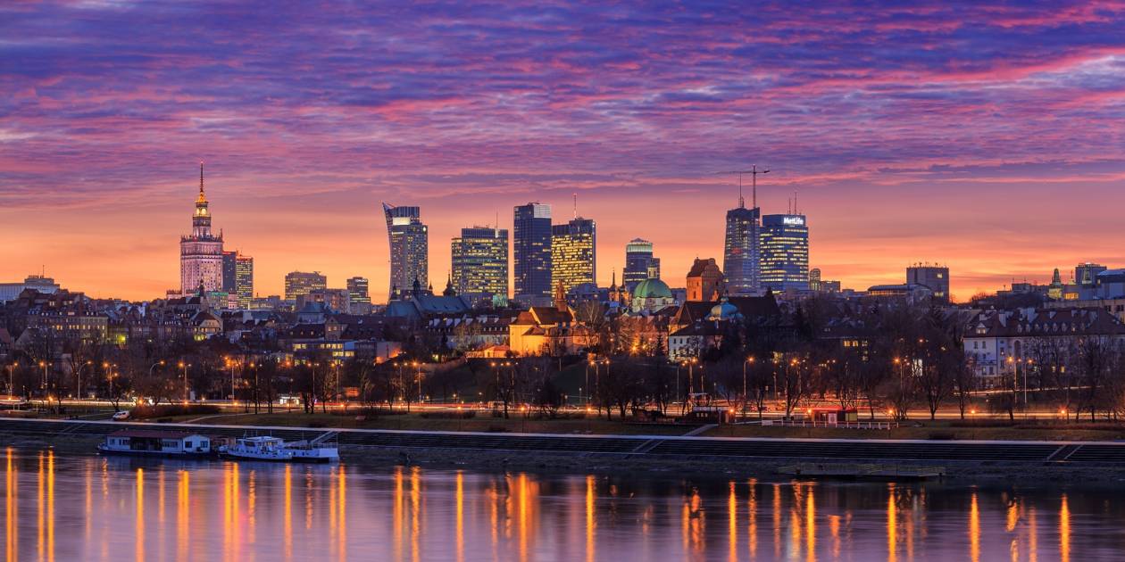 10 najbardziej imponujących widoków z wieżowców Warszawy