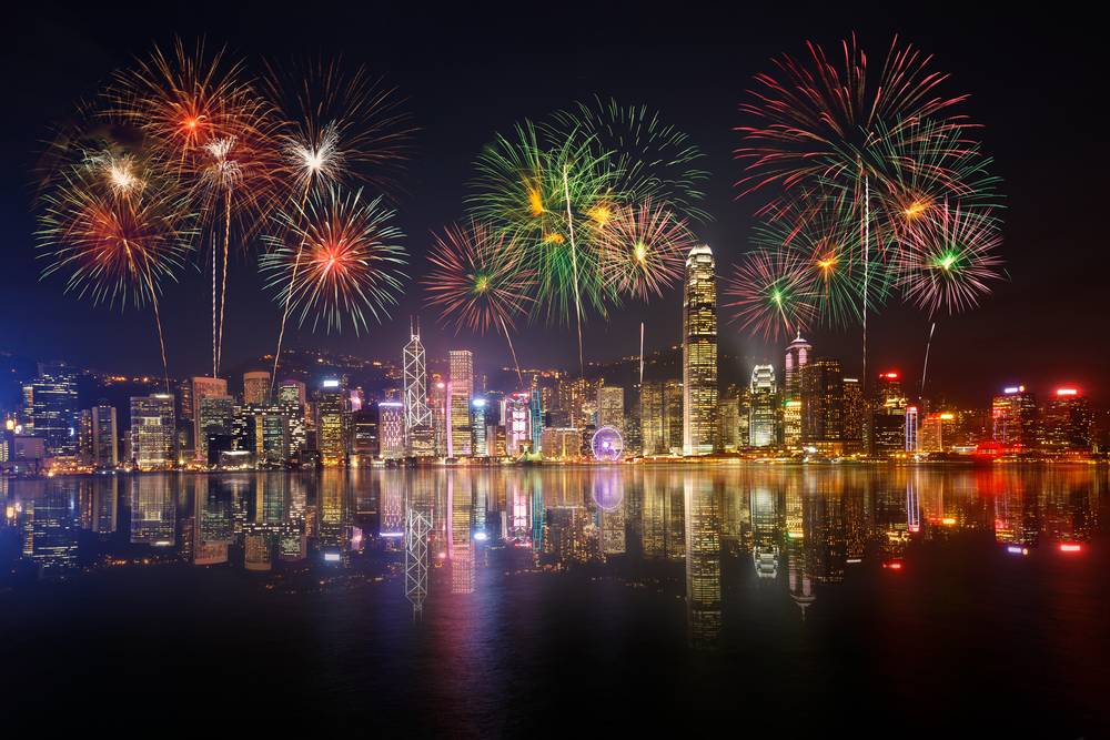 Hongkong, czyli najwspanialszy pokaz sztucznych ogni