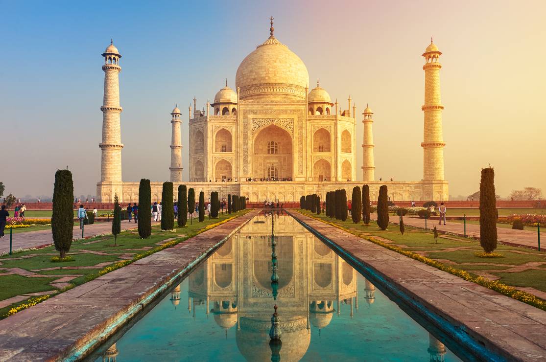 5. Tadź Mahal, Agra, Indie