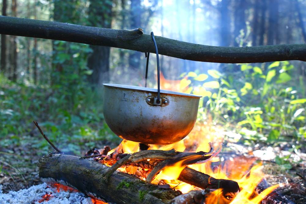 Sztuka gotowania na ognisku