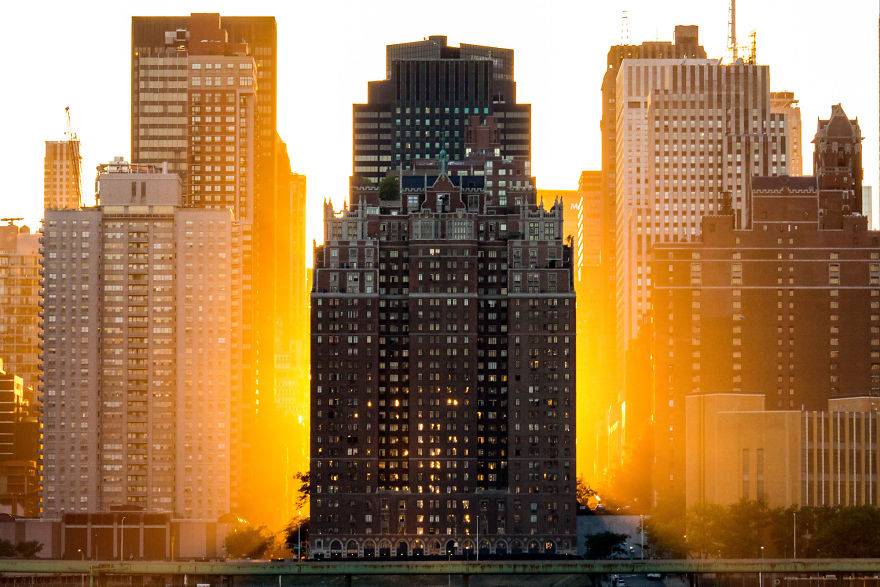 "Słońce na Manhattanie. NYC Light II”, Lars Sivars, Szwecja (Kategoria Otwarta, Architektura)