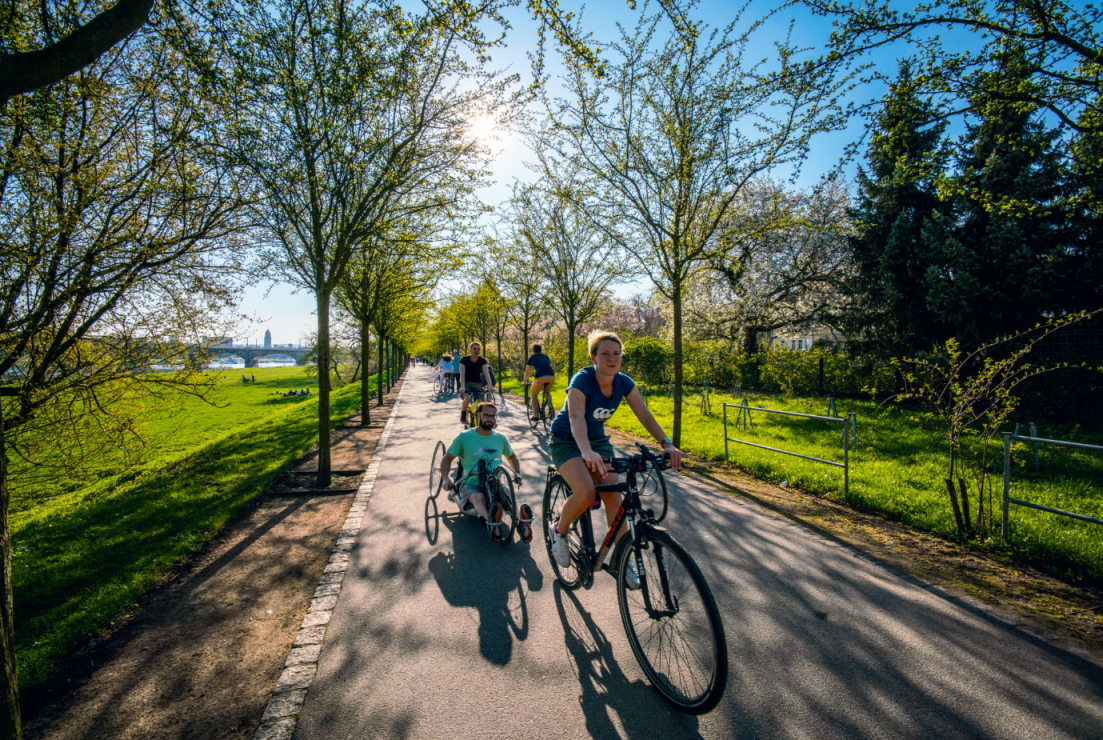 Saksonia: zwiedzaj rowerem