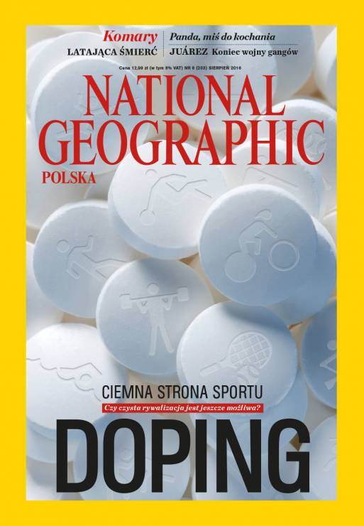 GrandFront 2016: wyróżnienie w kategorii Hobby, National Geographic Polska nr 8/2016 (Doping)