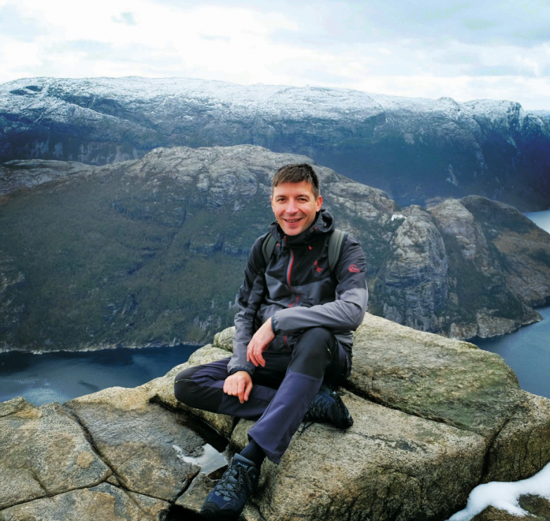 Michał Cessanis, wicenaczelny Travelera, do Norwegii pojechał wziąć haust świeżego powietrza.