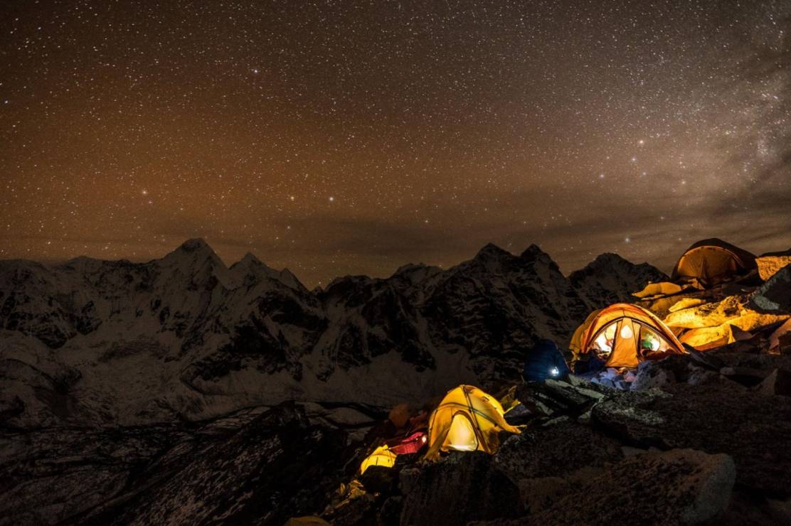 Grzbiet Khumbu, droga na Mount Everest