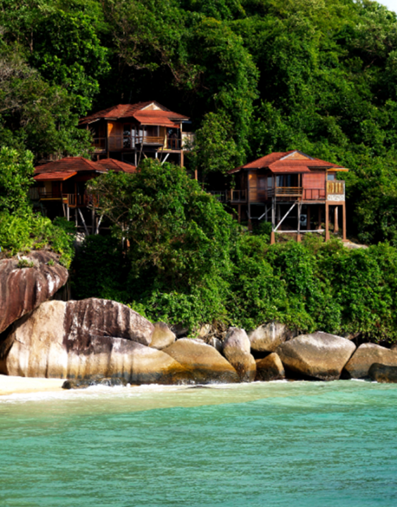 Luksus na wyspie: Japamala Resort, Wyspa Tioman – Malezja (ocena: 4,5 na 5 na Hotels.com)