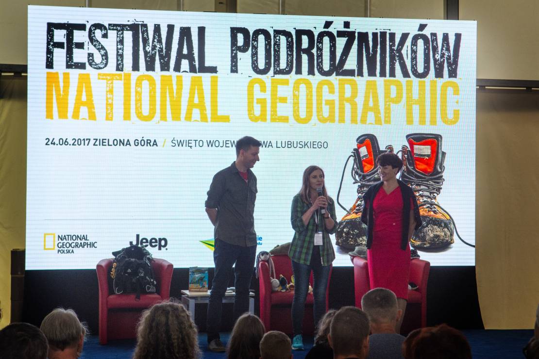 Otwarcie Festiwalu Podróżników National Geographic w Zielonej Górze